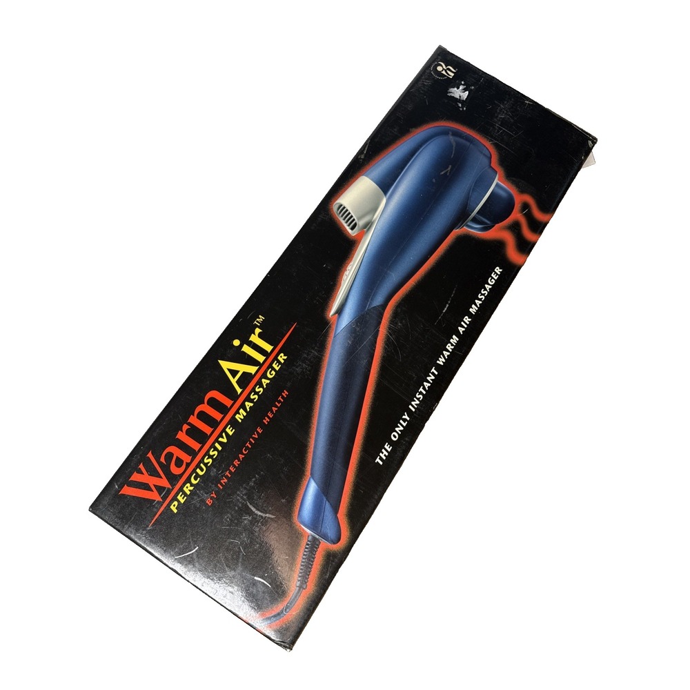Interactive Health Warm Air‎ Percussive Massager New In Box
